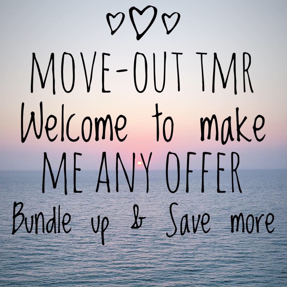 Move-out SALE Tonight Only